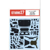 Studio27 ST27-CD24015 AMG Mercedes C-class DTM Carbon Decal Set for Tamiya 1/24