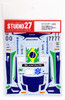 Studio27 ST27-DC1089 BMW Z4 "Team Brazil" #0/#77 Nogaro Decal for Fujimi 1/24