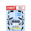Studio27 ST27-DC1110 BMW Z4 "TDS Racing" #12 Silverstone Decal for Fujimi 1/24