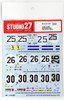 Studio27 ST27-DC1138 Ferrari 512S #35/26/30 Daytona 1970 Decal for Fujimi 1/24