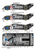Studio27 ST27-DC1169 Porsche 962C BLAUPUNKT #1 Supercup Decal for Hasegawa 1/24
