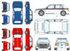 Studio27 ST27-DC1173 Lancia Super Delta HF Integrale Decal for Hasegawa 1/24