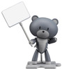 Bandai HG PETIT'GGUY 16 SURFACER GREY & PLACARD 1/144 scale kit