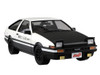 Aoshima 53133 Initial D Takumi Fujiwara AE86 Trueno Project D Ver. (Pre-painted) 1/24 scale kit