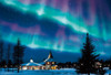 Epoch Jigsaw Puzzle 25-146 Beautiful Scenery Aurora Finland (300 Pieces)