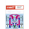 Studio27 ST27-DC1189 Legacy RS #3 1000Lakes 1990 Decal for Hasegawa 1/24