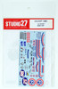 Studio27 ST27-DC830 RC212V #2/#69 2008 Decal for Tamiya 1/12