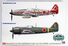 Hasegawa 07454 Kawasaki Ki61-I Tei TYPE 3 FIGHTER HIEN & Ki100-I Otsu 1/48 scale kit