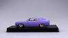 Aoshima DISM 80474 Nissan Skyline Custom Style Purple 1/43 scale model