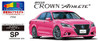 Aoshima 54048 TOYOTA AWS210 CROWN ATHLETE G '13 (PINK) 1/24 Pre-painted model Kit