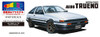 Aoshima 53140 SP Toyota AE86 Trueno Sprinter 1983 White/Black 1/24 Pre-painted Model kit