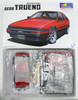 Aoshima 53157 SP Toyota AE86 Trueno Sprinter 1983 Red/Black 1/24 scale kit