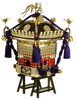 Doyusha 150115 Japanese Edo "Mikoshi" Pre-painted (Black) 1/8 Scale Kit