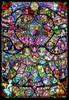 Tenyo Japan Jigsaw Puzzle D-2000-622 Disney Pixar Heroine Collection Stained Glass (2000 Pieces)