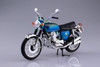 Aoshima Skynet 04316 Honda CB750FOUR (K0) Candy Blue 1/12 Scale Finished Model