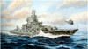 Pit-Road Skywave M-48 Russian Navy Guided missile Cruiser MOSCOW 1/700 scale kit