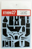 Studio27 ST27-CD20046 BT52 Carbon Decal for Aoshima 1/20 Scale