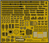 Fujimi TK116044 Genuine Photo-etched Parts for Chibimaru Nagato (Nagato/Mutsu)