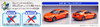 Aoshima 54192 Toyota 86 Orange Metallic 1/32 pre-painted kit