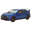 Ebbro 45575 Honda CIVIC Type R 2017 Brilliant Sporty Blue Metallic 1/43 Scale