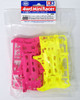 Tamiya 95356 Mini 4WD Fluorescent Chassis Set VS Chassis (Pink/Yellow)
