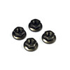 Kyosho 1-N4045FA-GM Nut (M4x4.5) Flanged (Aluminum/Gunmetal/4pcs)