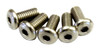 Kyosho 1-S12606HT Button Screw (Hex/Titanium/M2.6x6/5pcs)