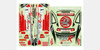 Kyosho 39262-1 Sponsor Decal(Vauxhall BTCC Astra Coupe)