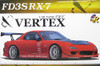 Aoshima 01639 Mazda RX-7 (FD3S) VERTEX AERO VERSION 1/24 Scale Kit