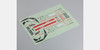 Kyosho CA2096 Decal (Schweizer 300C) (EP CA 400)