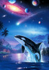 Epoch Jigsaw Puzzle 02-219 Lassen Dolphin Silent Journey (108 Pieces)
