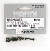 Kyosho HRS2608BT BIND TAPPING SCREW2.6ÁEE8(MANOI/10PCS)