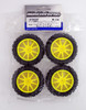 Kyosho IHTH06Y High Traction Tire With Wheel(Yellow/Mini Inferno)