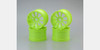 Kyosho ISH050KY Ten-Spoke Wheel(Fluorescent Yellow/ST-R/4pcs)