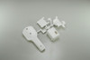 Kyosho KT006W Belt Cover Set (White/Racing Kart)