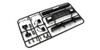Kyosho MAB073-01BK Body Plastic Parts Set(Black/MAD CRUSHER)