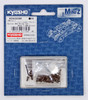 Kyosho Mini Z MDW020BK Button HEX Screw set (MINI-Z AWD/Black)