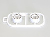 Kyosho Mini Z MZH131W-W0 Multi Wheel II Wide with Offset 0 (White / RE30/2 pcs)