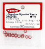 Kyosho ORG045S Silicone O-Ring(P4.5/O/Slim) 15Pcs