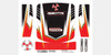 Kyosho ORI30189-S3 Touch Charger Skin Decal (Racer/R/BK)