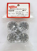 Kyosho PZ202W Rear Wheels (4Pcs/White/for Plazma LM)