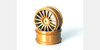 Kyosho TRH121GL Wheel (15-Spoke/Gold/2pcs/DRX)