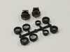 Kyosho UMW704-05 V2 Aluminum Rear Hub Set(0.5°/RB6/ZX/RT/SC)