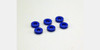 Kyosho W0144 Aluminum Collar (3x7x2/Blue/6Pcs)
