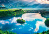 Beverly Jigsaw Puzzle M81-875 Small Church Lake Bled Slovenia (1000 S-Pieces)