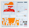 Hasegawa 20345 Brun Porsche 962C 1/24 Scale kit