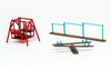 Sankei MP04-24 Playground Equipment B 1/150 N Scale Paper Kits