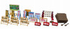 Sankei MP04-67 Construction Site Accessories 1/150 N Scale Paper Kits