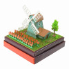 Sankei MP05-02 Tulip & Windmill Non-Scale Miniature Art Paper Kits Paper Kits
