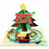 Sankei MP05-11 Christmas Tree Non-Scale Miniature Art Paper Kits Paper Kits